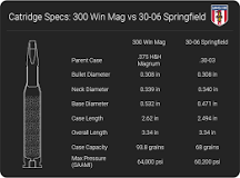 300 Win Mag vs 30-06: Big Game Caliber Comparison - Ammo.com