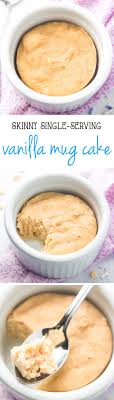The healthy treat landed in at 100 calories and 4 weight watchers points, for the best low calorie mug cake recipe out there! Skinny Single Serving Vanilla Mug Cake Mug Recipes Mug Cake Healthy Baking