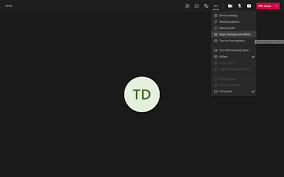 to blur background in microsoft teams