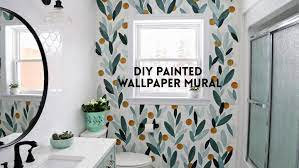 To Paint Over Wallpaper In A Bathroom