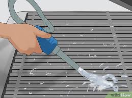 how to clean a stainless steel grill