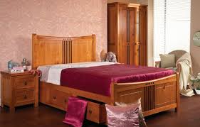 As cherry bedroom furniture ages and is exposed to natural light, its color darkens to eventually reach a rich reddish brown hue. Sweet Dreams Curlew Pine Bedroom Furniture In Wild Cherry