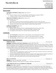 resume sample nanny
