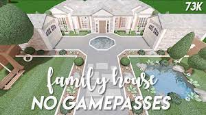 no gamepes family house bloxburg