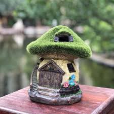Outdoor Gnome House Figurine