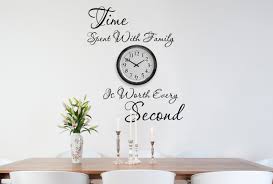 Time Spent With Family Wall Decals