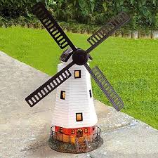 Garden Ornament Windmill Waterproof