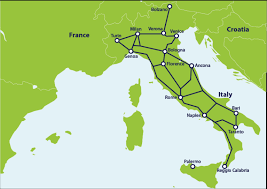 italy train routes