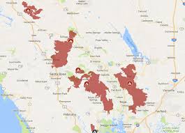 Sculightningcomplex evacuation map zone california wildfire. October Fire Siege Is Worst Fire Disaster In California S History What S Burning