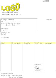 Small Business Invoice Template Invoice Templates