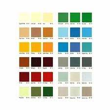 Cosmetic Paint Shade Cards