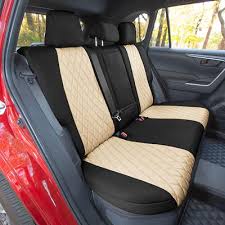 Fh Group Beige Neoprene Car Seat Cover