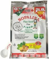 nopalina flax seed plus fiber 32oz
