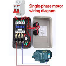 magnetic electric motor starter control