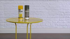how to spray paint a metal table you