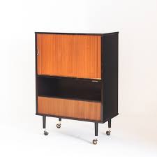 Vintage Hi Fi Cabinet With Sliding Door