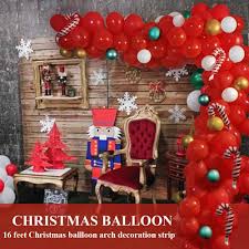 See more ideas about christmas decor diy, christmas diy, christmas candy cane. Toys Games Christmas Balloons Decorations 128 Pieces Green Red White Gold Balloons Garland With Candy Cane Foil Balloons For Christmas Party Decorations New Year Baby Shower Birthday Party Party Supplies