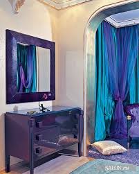 turquoise and purple room love this