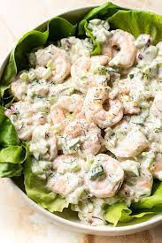 Serves 12 as an appy but 6 as a main course. This Classic Cold Shrimp Salad Has The Most Incredibly Flavorful Zesty Dressing It S Great For Easy Lunches Or Shrimp Salad Recipes Salad Recipes Easy Shrimp