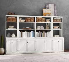 Logan Wall Bookcase With Doors