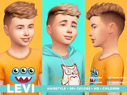 calsims levi hairstyle children