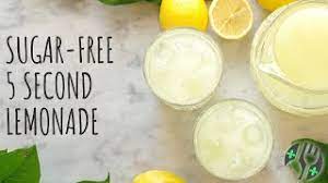 sugar free lemonade in 5 seconds you