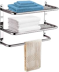 Hotel Towel Rack 3 Tier Bathroom Shelf