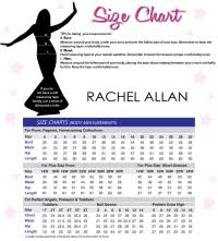 Killer Kurves Shapewear Size Chart Rachel Allan 3033