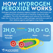 nebulizing hydrogen peroxide for