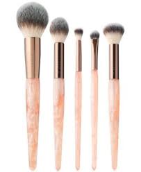 luxie 5 pc glimmer brush set the