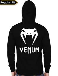 Venum Black Zipper Hoodie