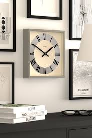 Buy Jones Clocks Grey Box Roman Dial