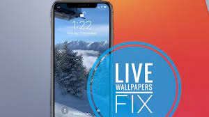 live wallpapers not working on iphone
