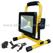 20w Ip65 Led Spotlight Portable And Rechargeable Cold Light