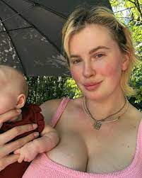 Ireland Baldwin takes 'pride' in breastfeeding with her 'milk jugs'