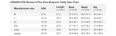Lingerlove Plus Size Teddy Lingerie For Women One Piece Lace Bodysuit Teddies