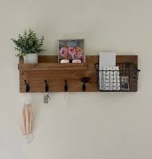 Industrial Entryway Mail Organizer The