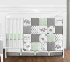 elephant crib sheets up to