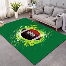 soccer rug field parlor bedroom