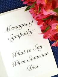 What To Write In A Sympathy Card Response Cards Etiquette