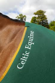 celtic equine cooler fleece irish flag