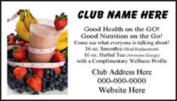 nutrition club card rja 52