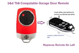 aftermarket tb6 garage door remote