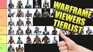 warframe tier list made by twitch chat