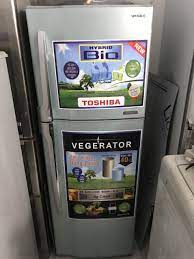 Tủ lạnh TOSHIBA 250 lít đời mới nguyên zing 100%Ngoại hình tủ mới đẹp 97% –  Điện Máy Minh Thành Phát