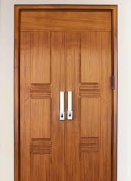 brown wooden door generative ai