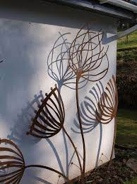 outdoor wall sculpture for gardens