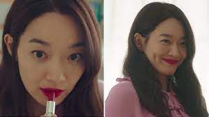 the exact red lipstick shin min ah wore