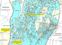My Wisconsin Space Mississippi River Nautical Chart