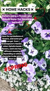 Maybe you would like to learn more about one of these? Flower Symbolism According To Shakespeare Beyond Square Footage